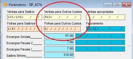 Outra despesa inserida nesta coluna são folhas de pagamento avulsas e complementares