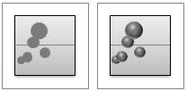 Contorno delineado Gráficos de contorno delineado também são gráficos de superfície exibidos de cima. Sem faixas de valores na superfície, um gráfico delineado mostra somente as linhas.