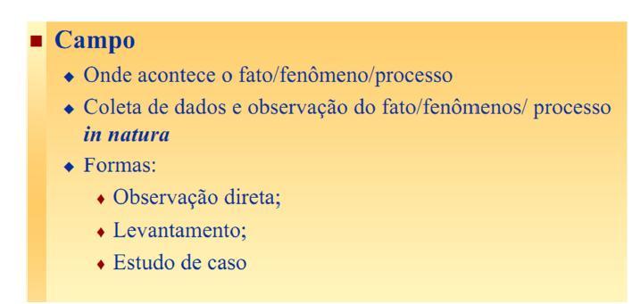 (verificação), buscando, a partir daí, evidenciar as relações entre os fatos e as