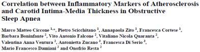 Apneia Obstrutiva do Sono e Aterosclerose Velocidade de onda de pulso Comparação nos