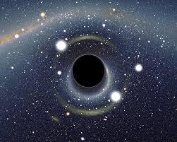 BURACOS NEGROS Estrela cuja força gravitacional é tão forte que impede a emissão de luz. Horizonte de eventos: superfície que delimita o buraco negro.
