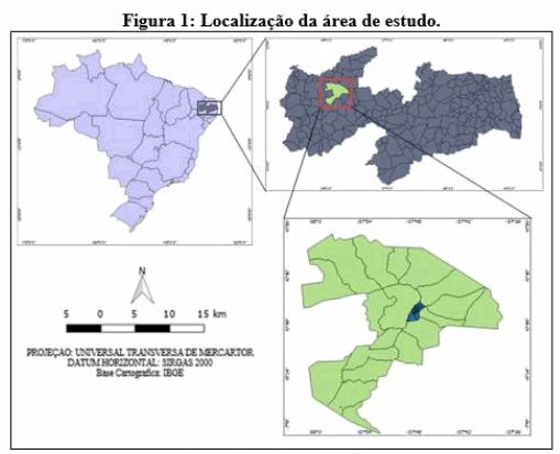 O município de Pombal está localizado no alto sertão da Paraíba (ver figura 1), entre as coordenadas planimétricas: leste 92528 m e 92496 m; norte 63040 m e 63502.