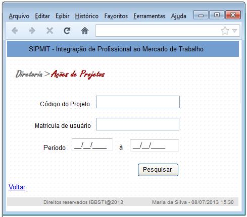 95 Pós-Condições Não se aplica. Objetivos atendidos Objetivo específico 1.