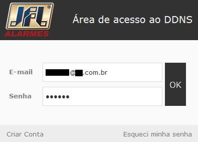 Endereço DDNS JFL (endereço 771): É o nome do domínio que será usado para acessar a central via aplicativo. Exemplo: centralactive.jflddns.com.