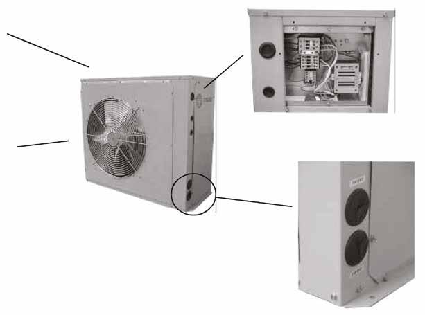 Informações Gerais Unidade Condensadora TRAE Capacidade de 5 a 25 TR. Compressores Scroll.