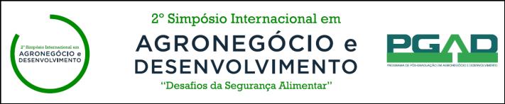 Entre os dias 29 e 30 de novembro de 2016 aconteceu a 2ª edição do Simpósio Internacional em Agronegócio e Desenvolvimento (SIAD).