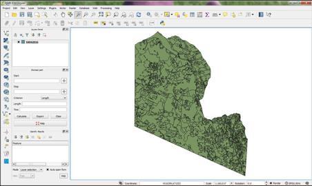 Figura 7: Utilização do ficheiro GML da COS 2010 no QGIS (Fonte: [6]).