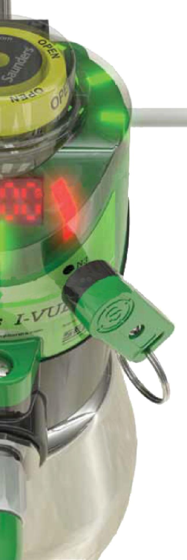 Leds de Sinalização Local Além do indicador mecânico, leds de alta visibilidade são usados para indicar localmente a posição da válvula, onde acendem verde para posição aberta e vermelho para posição