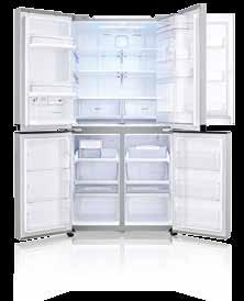 SIDE BY SIDE 10...11 Sabia que... 1797mm... 0,5 cm de gelo aumenta o consumo de energia de um frigorífico em 30%?