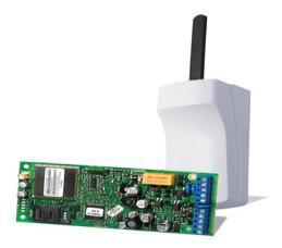 Internet e GSM/GPRS; Formato SIA; Conexão PC-link: Display da força de sinal e_x00d_ de problemas; Quad-Band: 850MHz, 1900MHz.