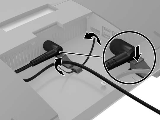 Ligar um monitor O conector DisplayPort situado na parte posterior do computador permite-lhe ligar um monitor ao computador.