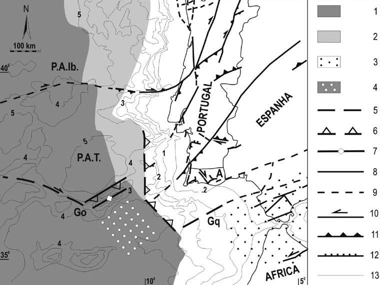 1. introdução A região do Algarve, a zona mais meridional do território português, localiza-se no extremo sudoeste da parte continental da placa litosférica Eurásia (Figura 1).