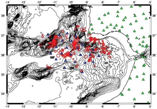 Com excepção dos sismos históricos que atingiram intensidade elevada, a sismicidade instrumental raramente atinge magnitude superior a 5, sugerindo que a sismicidade registada não foi acompanhada por