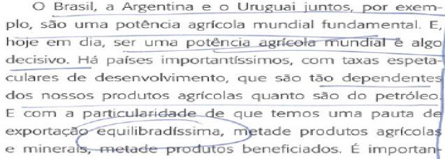 No entanto... Será que, no Brasil, foi descoberta a teoria do padrão ótimo de comércio internacional?