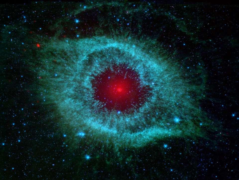 NGC 7293, também chamada de Nebulosa de Hélix.