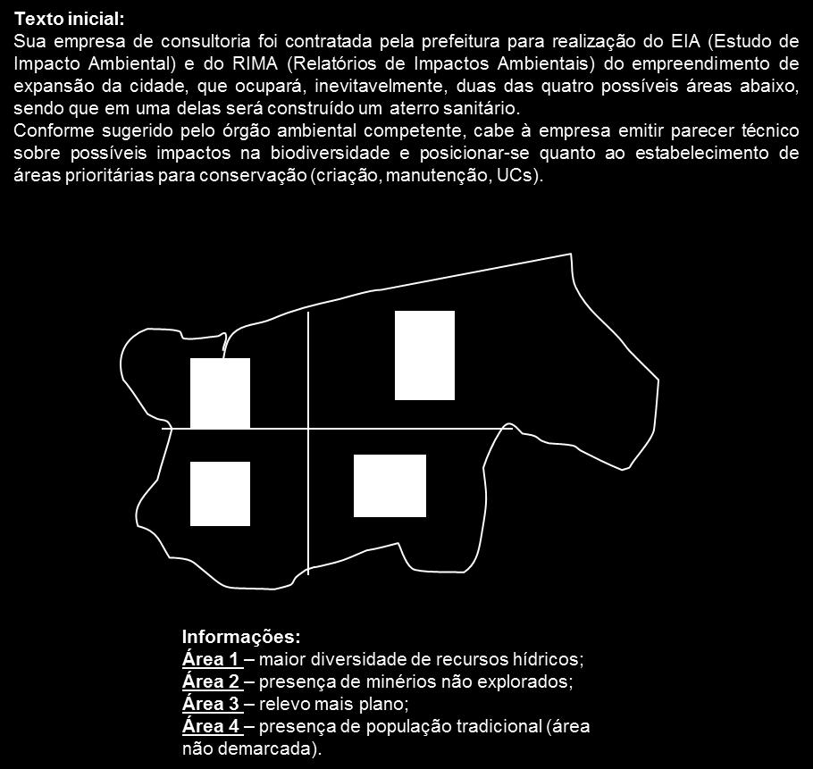 Permitiu-se a utilização de materiais diversos para consultas (livros, internet), porém, os alunos precisavam explicitar ao final do relatório os termos e as fontes consultadas.