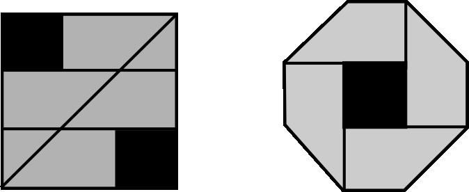 Que fração da área do quadrado foi eliminada? (A) (B) (C) (D) (E) 04.