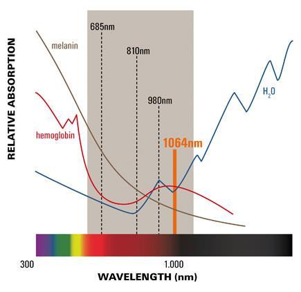 1.000Hz. A frequência do GaAs é variável, e o fisioterapeuta pode escolher uma frequência de pulso de 1 a 1.000Hz. A dose ou densidade de energia do laser é relatada como Joules por centímetro quadrado (j/cm 2 ).