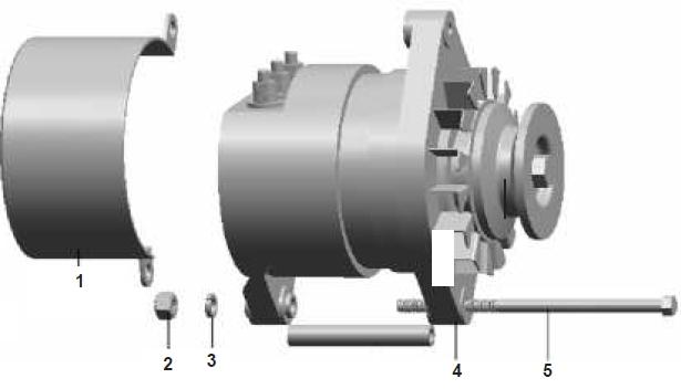 00.005.00.6 Parafuso M0 x 5 6 700.00.008.00.0 Alternador para regulador externo 7 70.