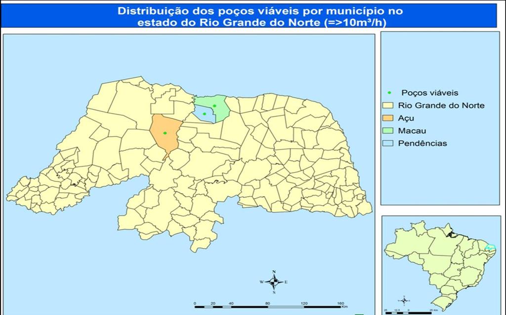 Viabilidade dos poços no Rio