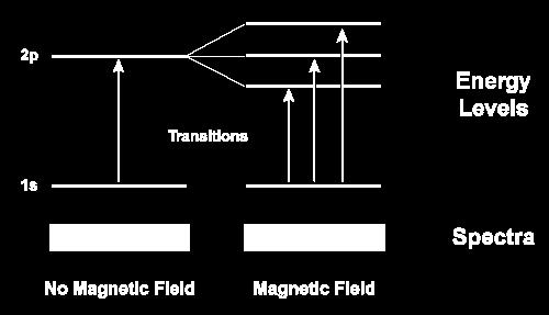 Campos Magnéticos Efeito Zeeman Presença de campos