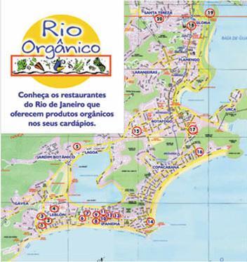 Em todas as edições do Rio Orgânico foi publicado um folder