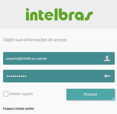 ACESSANDO O PORTAL Para acessar o Portal de Relacionamento Intelbras, você deve digitar o seguinte endereço: http://extranet.intelbras.com.