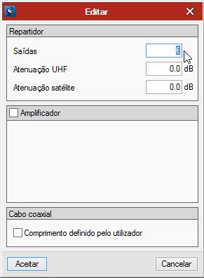 42 No esquema S-MATV, prima sobre os RC-CC das habitações e altere o número de