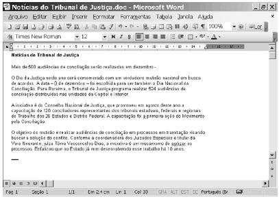 EXERCÍCIOS PROPOSTOS 1. No Microsoft Word 2003, qual a extensão de um arquivo do tipo modelo de documento? (A).rtf (B).dot (C).ppt (D).txt (E).pps 2.