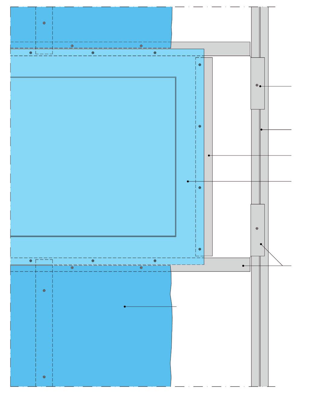 Knauf drywall Instalação entre montantes simples Instalação