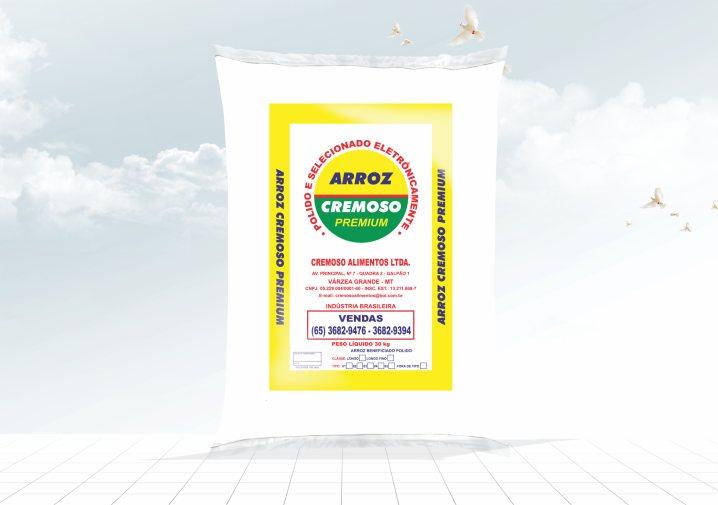 O Arroz Cremoso Premium é um arroz com a qualidade de sempre só que embalagens de tamanhos diferentes.