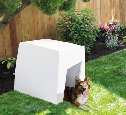 a Doghouse fue creada pensando en el bien estar de su mascota, para le servir de abrigo.