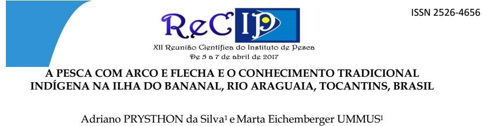 Produção, sazonalidade das principais espécies capturadas pela pesca