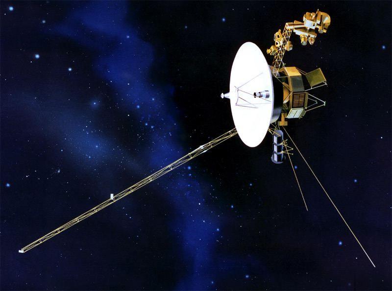 Um Pouco de História Figura : Espaçonave Voyager que usa um código