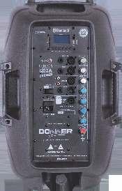 ATIVAS C A I X A S DR A T I V A S / P A S S I V A S DR1212A sensibilidade (1w/1m) amplificador de speaker out crossover passivo 250W RMS @ 4 Ohms Falante de 12" Driver Titanium 3 -