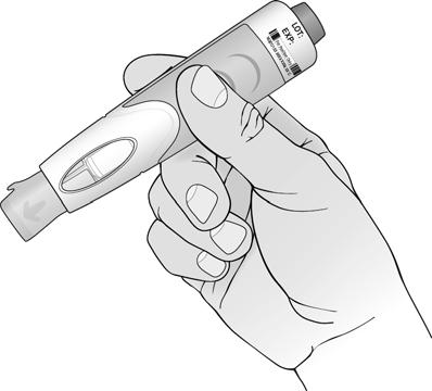 Recipiente para objetos cortantes Proceda ao Passo 1 1. PREPARE A SUA CANETA CLICKJECT Deixe a caneta ClickJect aquecer.