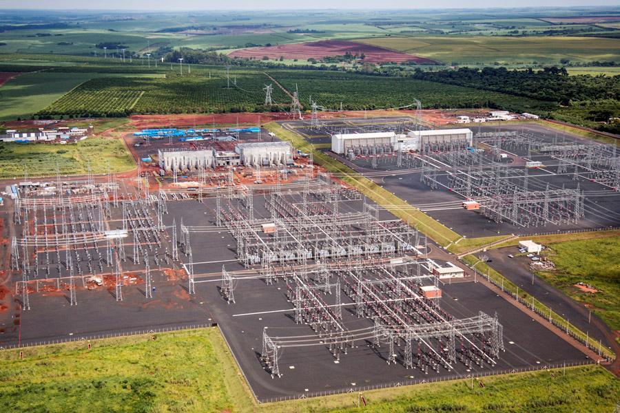 Rio Madeira HVDC Project Pictures from Site ABB Araraquara Converter station (right) and