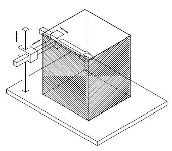 35 espaço de trabalho de um robô cartesiano e a Figura 18 ilustra o exemplo de um robô Gantry.