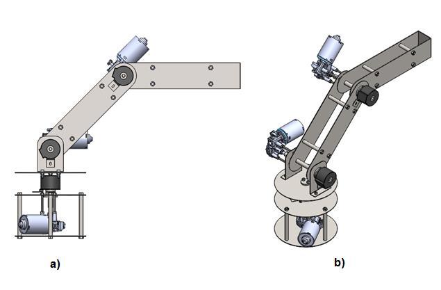 100 khz Temperatura operação -10 a + 80 C Pulsos por giro 1000 O encoder é fixo nos Elos do robô e acoplado ao eixo das Juntas, a medição da posição é realizada no instante do giro do eixo no qual