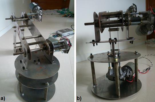 86 O robô é composto por três encoders incrementais, cada uma das três juntas tem a posição controlada por meio de um encoder.