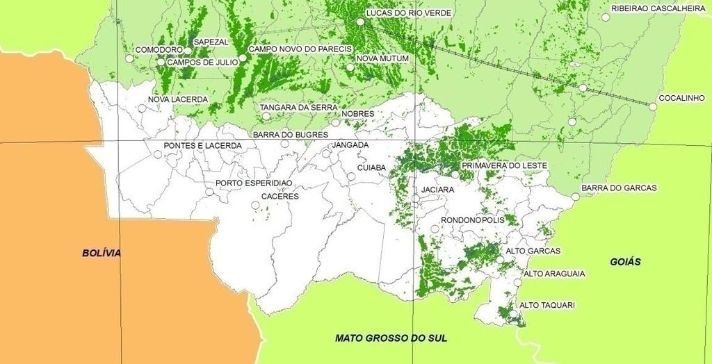 Abrangência: 59 municípios.