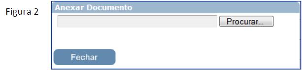 o upload do arquivo; Ao clicar no ícone é possível visualizar (checar) o documento anexado; Ao clicar