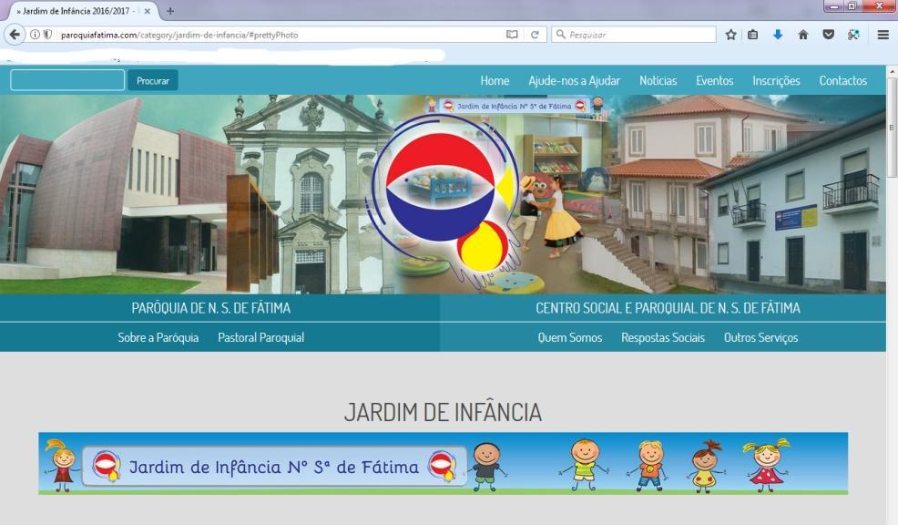 RECURSOS FÍSICOS Morada: Rua Campos Monteiro nº 125 R/C Números de telefone: Jardim - 2 58 82 15 10 Secretaria - 258 82 30 29 Correio eletrónico: jardim@paroquiafatima.pt centro@paroquiafatima.