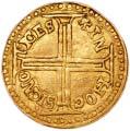 D. SEBASTIÃO I 1557-1557 16* Ouro Engenhoso ND (32.05) EXTREMAMENTE RARA lindo MBC 25 000 A moeda de ouro, do reinado de D.