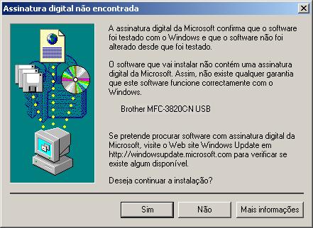 Apenas para utilizadores do Windows 2000 Professional Verifique se cumpriu as instruções de 1 a F das páginas 14-16.