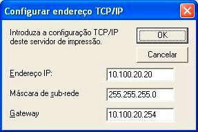 O BRAdmin procurará automaticamente novos dispositivos.