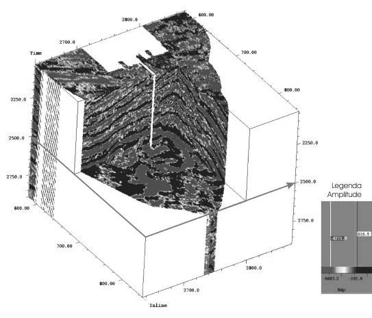 Estudo de Casos 7 Os dados sísmicos 3D do Campo de Namorado foram obtidos em 988, quase dez anos depois dos primeiros poços.