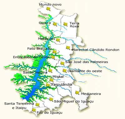 Área de Estudo - Bacia Hidrográfica do Paraná III