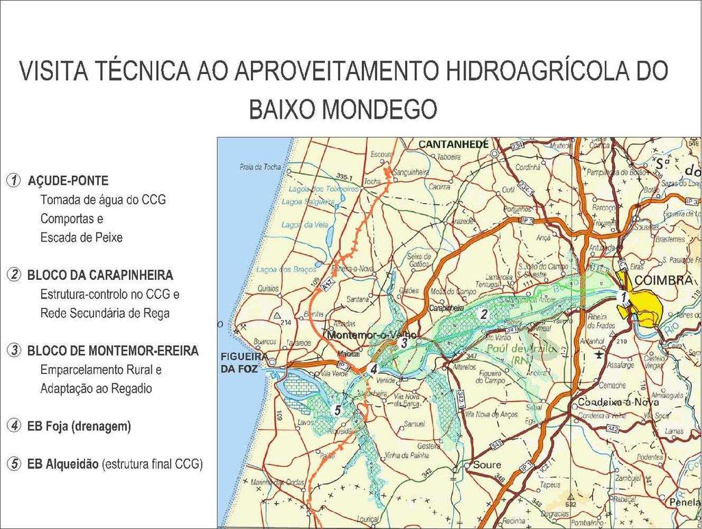 Dia 15 de Outubro (sábado). Visitas Técnicas Necessidade de prévia inscrição (lugares limitados).