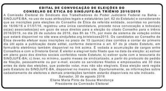 5-Edital de Convocação de Eleições.